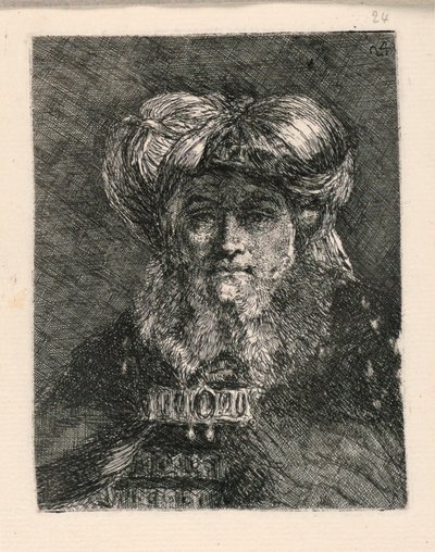 Collection of Heads by Giovanni Domenico Tiepolo