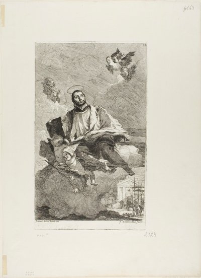 St. Gaetano of Thiene by Giovanni Domenico Tiepolo