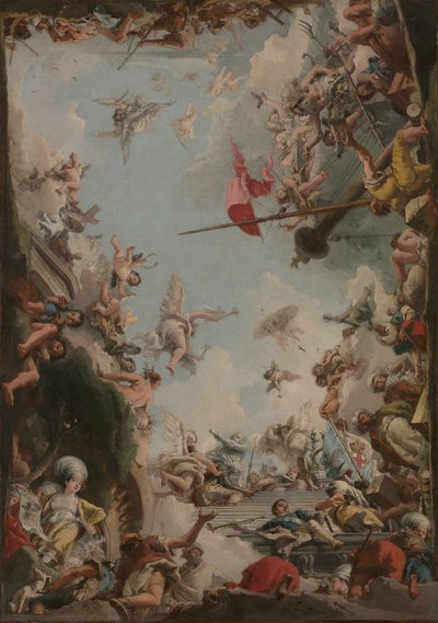The Glorification of the Giustiniani Family by Giovanni Domenico Tiepolo