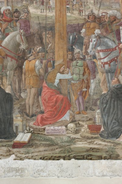 Milan, Refectory of the Last Supper, Donato Montorfano, Crucifixion of Christ by Giovanni Donato Montorfano