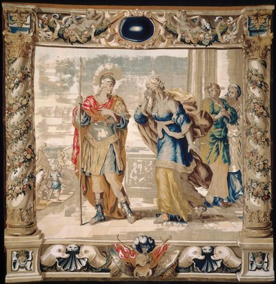 Aeneas says Farewell to Dido by Giovanni Francesco (1610 62) Romanelli