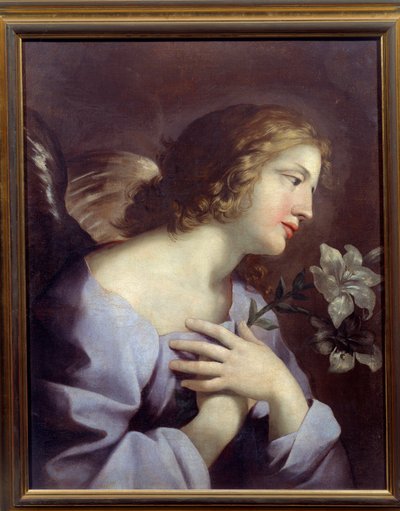 Angel of Annunciation by Giovanni Francesco Romanelli