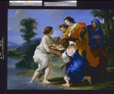 The Finding Of Moses by Giovanni Francesco (1610 62) Romanelli