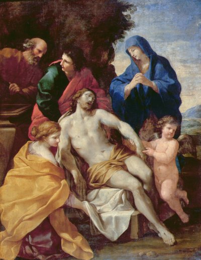 The Entombment by Giovanni Francesco (1610 62) Romanelli