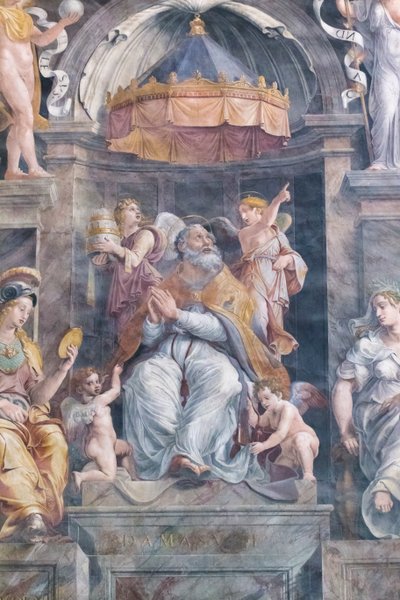 Pope Damasus I, Room of Constantine by Giovanni Francesco (c.1488 1528) Penni
