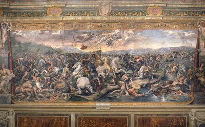 The Battle of the Milvian Bridge by Giovanni Francesco (c.1488 1528) Penni