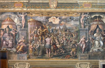 The Apparition of the Cross to the Emperor Constantine by Giovanni Francesco (c.1488 1528) Penni