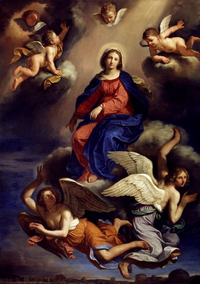 Assumption of the Virgin, 1650 by Giovanni Francesco Barbieri