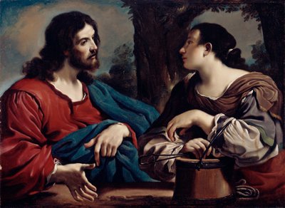 Christ and the Woman of Samaria by Giovanni Francesco Barbieri