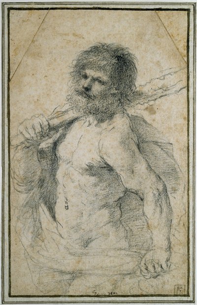 Hercules by Giovanni Francesco Barbieri
