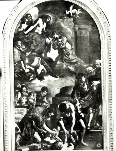 The Burial of Saint Petronilla by Giovanni Francesco Barbieri