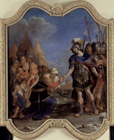 Volumnia before Coriolanus, 1643 by Giovanni Francesco Barbieri