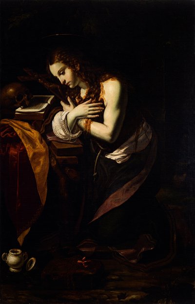 The Repentant Mary Magdalene by Giovanni Francesco Guerrieri