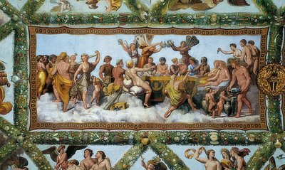 The Wedding of Cupid and Psyche. 1510-1517 by Giovanni Francesco Penni