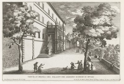 Garden Side of the Villa d