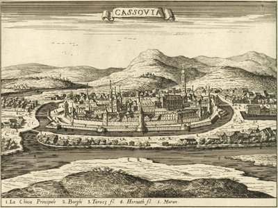 Castle of Kassa (Giovanni Giacomo De Rossi, 1683) by Giovanni Giacomo De Rossi