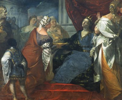 Queen Artemisia Drinking the Ashes of Mausolus by Giovanni Gioseffo da Sole