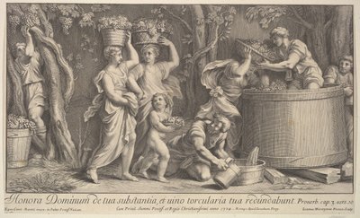 Vintage Scene by Giovanni Girolamo Frezza