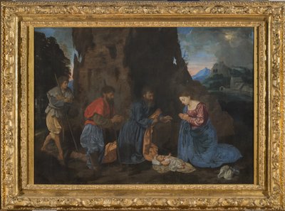 Adoration of the Shepherds by Giovanni Girolamo Savoldo