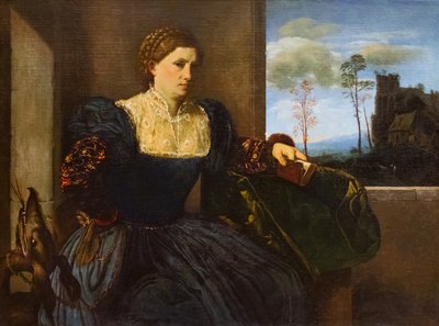 Portrait of a Woman, c.1525 by Giovanni Girolamo Savoldo