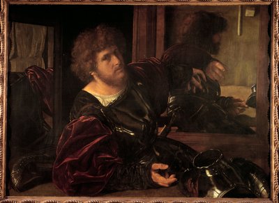 Self-Portrait Formerly Called Portrait of Gaston de Foix by Giovanni Girolamo Savoldo