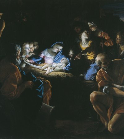 Adoration of the Shepherds by Giovanni Lanfranco