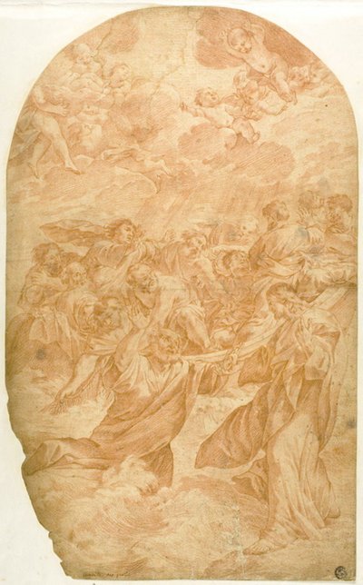Christ Summoning Saint Peter to Walk on the Water by Giovanni Lanfranco