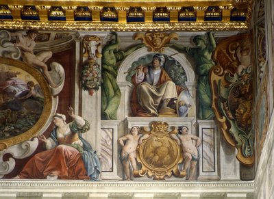 Detail from Frieze, Hall of Cuirassiers by Giovanni Lanfranco