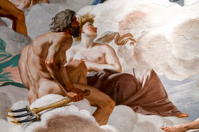 Neptune and Ceres (detail) by Giovanni Lanfranco