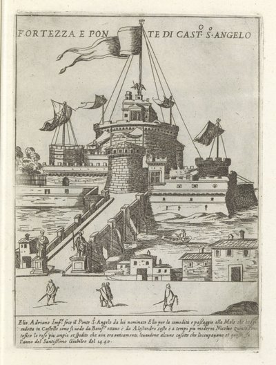 Castle and Bridge of the Holy Angel by Giovanni Maggi