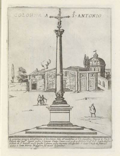 Column of San Antonio by Giovanni Maggi
