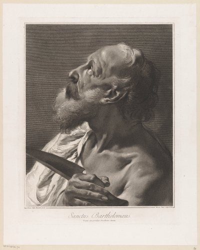 Apostle Bartholomew by Giovanni Marco Pitteri