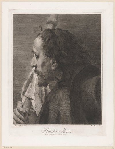 Apostle James the Greater by Giovanni Marco Pitteri