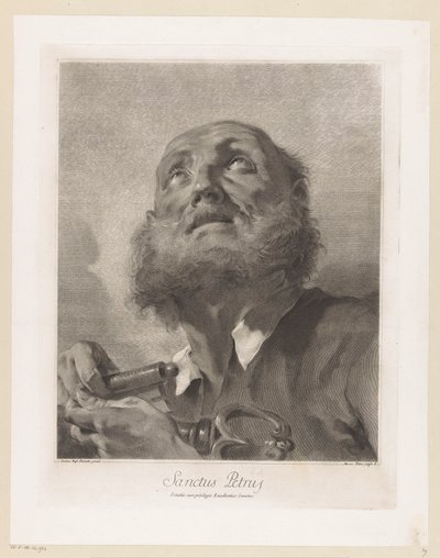 Apostle Peter by Giovanni Marco Pitteri