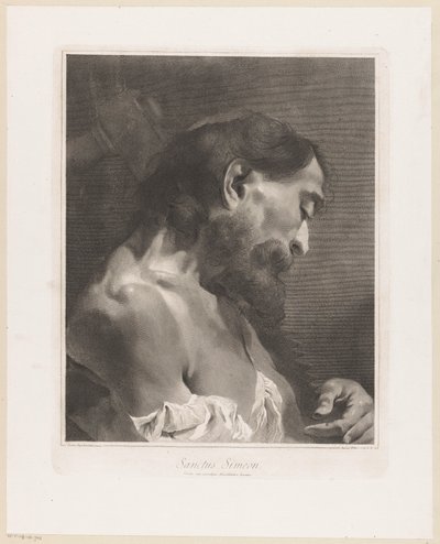 Apostle Simon by Giovanni Marco Pitteri