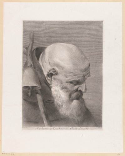 Saint Anthony the Great by Giovanni Marco Pitteri