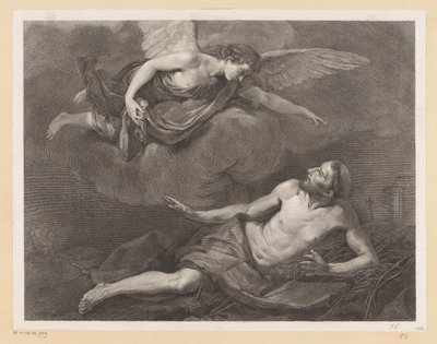 Saint Francis of Assisi and the Angel by Giovanni Marco Pitteri