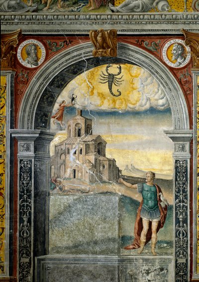 Sign of the Zodiac: The Scorpion by Giovanni Maria Falconetto