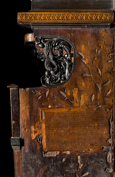 Lignaean Canonical Choir, Inlaid by Giovanni Maria Platina (1484), Right Lateral Inlay by Giovanni Maria Platina