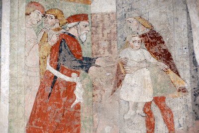 Abduction of Simon, Stories of life of Blessed Simon of Trent by Giovanni Marinoni