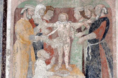 Simon sacrificed by Jews, Stories of Life of Blessed Simon of Trent by Giovanni Marinoni