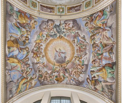 God in Glory and Musician Angels by Giovanni Mauro della Rovere