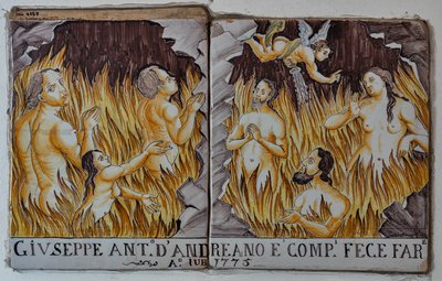 Souls in Purgatory by Giovanni Meazzi