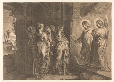 Holy Women at the Tomb of Christ by Giovanni Merlo (attributed to)