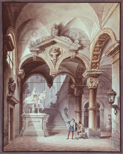 The Guest of Stone, Practical Joker of Seville by Giovanni Migliara