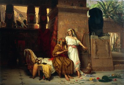 Abraham and Sarah at the Court of the Pharaohs by Giovanni Muzzioli