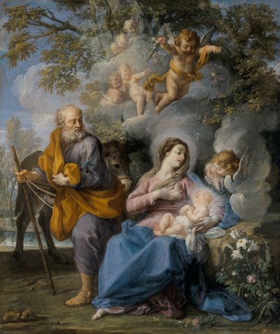 Rest on the Flight into Egypt by Giovanni Odazzi