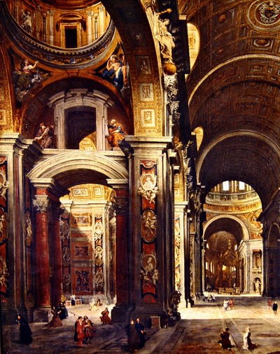 Cardinal Melchior de Polignac Visiting St. Peter