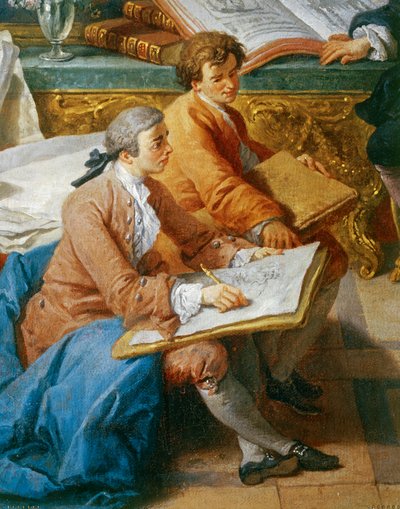Gallery of Views of Modern Rome by Giovanni Paolo Pannini or Panini