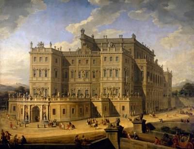 View of the Castle of Rivoli by Giovanni Paolo Pannini
